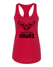 Load image into Gallery viewer, University of Hartford Hawks Ladies Tank Top - Red