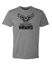 Load image into Gallery viewer, University of Hartford Hawks Exclusive Soft T-Shirt - Dark Heather Gray