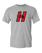 Load image into Gallery viewer, University of Hartford H T-Shirt - Sport Grey