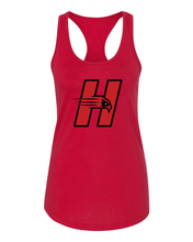 Load image into Gallery viewer, University of Hartford H Ladies Tank Top - Red