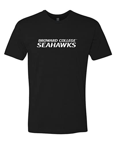 Broward College Text Soft Exclusive T-Shirt - Black