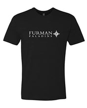 Load image into Gallery viewer, Furman Paladins Soft Exclusive T-Shirt - Black