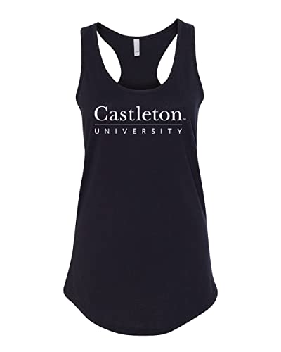 Castleton University Ladies Tank Top - Black
