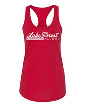 Load image into Gallery viewer, Vintage Lake Forest Alumni Ladies Tank Top - Red