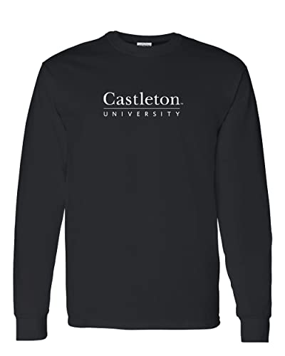 Castleton University Long Sleeve Shirt - Black