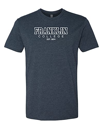 Franklin College EST One Color Exclusive Soft Shirt - Midnight Navy