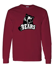 Load image into Gallery viewer, Lenoir-Rhyne University Mascot Long Sleeve T-Shirt - Cardinal Red