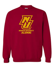 Load image into Gallery viewer, Norwich University Alumni Crewneck Sweatshirt - Cardinal Red