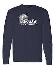 Load image into Gallery viewer, Drake University Bulldogs Long Sleeve Shirt - Navy