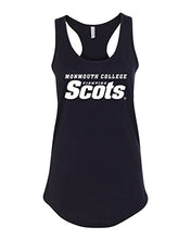 Load image into Gallery viewer, Monmouth College Fighting Scots Ladies Tank Top - Black