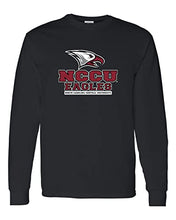 Load image into Gallery viewer, North Carolina Central University Long Sleeve T-Shirt - Black