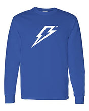 Load image into Gallery viewer, University of New England Bolt Long Sleeve Shirt - Royal