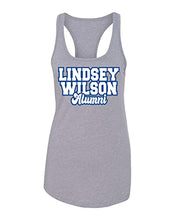 Load image into Gallery viewer, Lindsey Wilson College Alumni Ladies Tank Top - Heather Grey