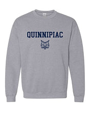 Load image into Gallery viewer, Quinnipiac University Crewneck Sweatshirt - Sport Grey