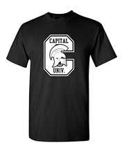Load image into Gallery viewer, Capital University C Crusaders T-Shirt - Black