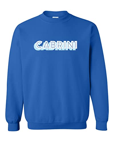 Cabrini University Retro Crewneck Sweatshirt - Royal