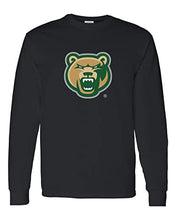 Load image into Gallery viewer, Georgia Gwinnett College Bear Head Long Sleeve T-Shirt - Black