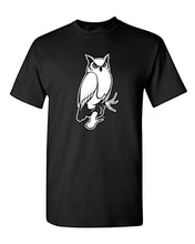Load image into Gallery viewer, Keene State College Owl T-Shirt - Black