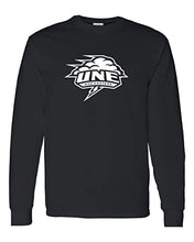 Load image into Gallery viewer, University of New England 1 Color Long Sleeve Shirt - Black