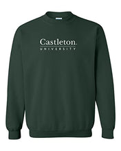 Load image into Gallery viewer, Castleton University Crewneck Sweatshirt - Forest Green