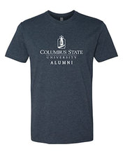 Load image into Gallery viewer, Columbus State University CSU Alumni Soft Exclusive T-Shirt - Midnight Navy