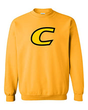 Load image into Gallery viewer, Centre College C Crewneck Sweatshirt - Gold