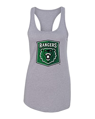 Wisconsin Parkside Ranger Logo Ladies Tank Top - Heather Grey