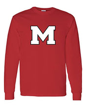 Load image into Gallery viewer, Marist College Block M Long Sleeve Shirt - Red