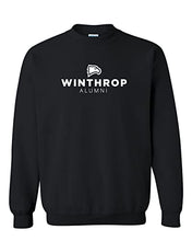Load image into Gallery viewer, Winthrop University Alumni Crewneck Sweatshirt - Black