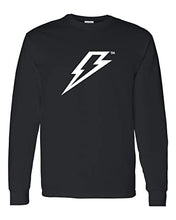 Load image into Gallery viewer, University of New England Bolt Long Sleeve Shirt - Black