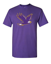 Load image into Gallery viewer, Elmira College Soaring Mascot T-Shirt - Purple