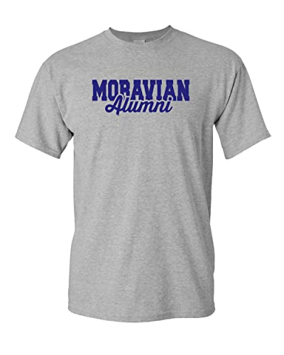 Moravian Alumni T-Shirt - Sport Grey