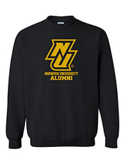 Load image into Gallery viewer, Norwich University Alumni Crewneck Sweatshirt - Black