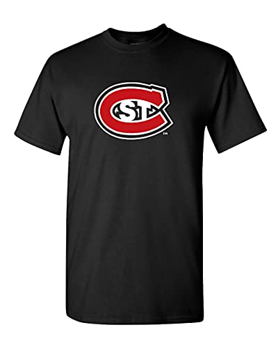 St Cloud State Full Color C T-Shirt - Black