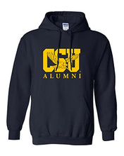 Load image into Gallery viewer, Coppin State University CSU Alumni Hooded Sweatshirt - Navy