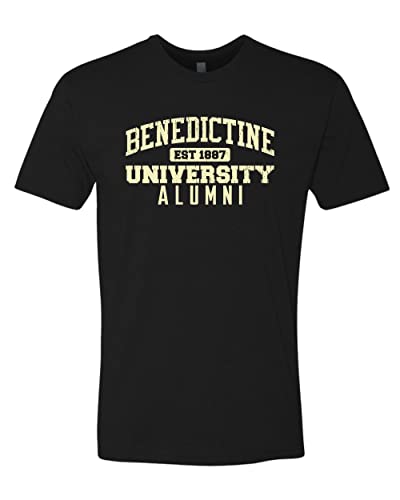 Benedictine University Alumni Soft Exclusive T-Shirt - Black