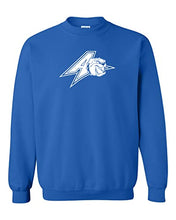 Load image into Gallery viewer, University of North Carolina Asheville AV Mascot Crewneck Sweatshirt - Royal