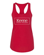 Load image into Gallery viewer, Keene State College Ladies Tank Top - Red