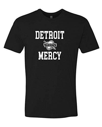 Detroit Mercy Stacked One Color Exclusive Soft Shirt - Black