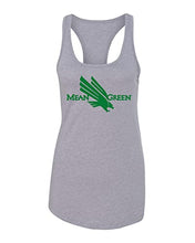 Load image into Gallery viewer, University of North Texas Mean Green Ladies Tank Top - Heather Grey