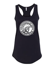Load image into Gallery viewer, University of Tampa UT Circle Ladies Tank Top - Black