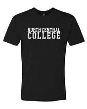 Load image into Gallery viewer, North Central College Block Soft Exclusive T-Shirt - Black
