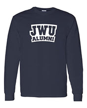 Load image into Gallery viewer, Johnson & Wales University Alumni Long Sleeve Shirt - Navy