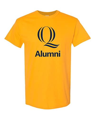 Quinnipiac University Alumni T-Shirt - Gold