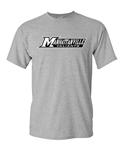 Manhattanville Valiants T-Shirt - Sport Grey