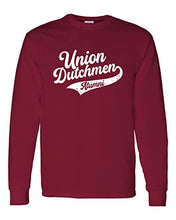 Load image into Gallery viewer, Union College Dutchmen Alumni Long Sleeve Shirt - Cardinal Red