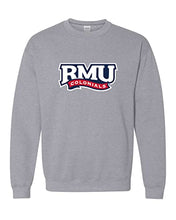 Load image into Gallery viewer, Robert Morris University Colonials Crewneck Sweatshirt - Sport Grey