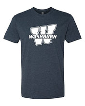 Load image into Gallery viewer, Washburn University W Exclusive Soft Shirt - Midnight Navy