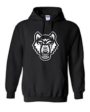 Load image into Gallery viewer, University of West Georgia Mascot Hooded Sweatshirt - Black