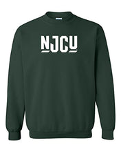 Load image into Gallery viewer, New Jersey City NJCU Crewneck Sweatshirt - Forest Green